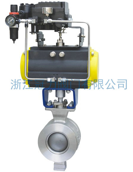 氣動V型球閥安裝中的相關點分享